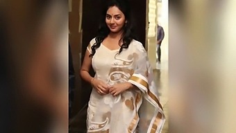 A Married Aunty Indulges In Phone Sex With Her Younger Lover, Featuring Telugu Audio