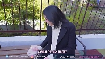 Public Anal Sex With Russian Student Leads To Facial Cumshot And Humiliation