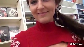 Young Temporary Employee Gets Fucked And Pregnant In A Video Store In This Xxx Clip