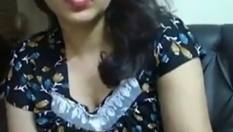 Indian Milf With Large Breasts Engages In Steamy Video Chat With Her Lover