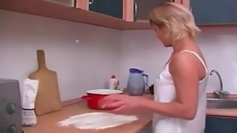 A Mature Russian Woman And A Young Man Who Is Not Her Son Engage In Sexual Activities