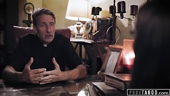 A Priest Indulges In Forbidden Desires With A Desperate Soon-To-Be Bride