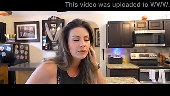 Beautiful Housewife Coco Vandi In Hot Wife Action In Strip Poker Game.