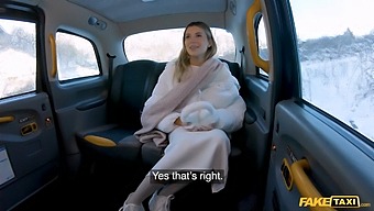 Beautiful Lingerie Model Wants To Have Rough Sex With Taxi Driver
